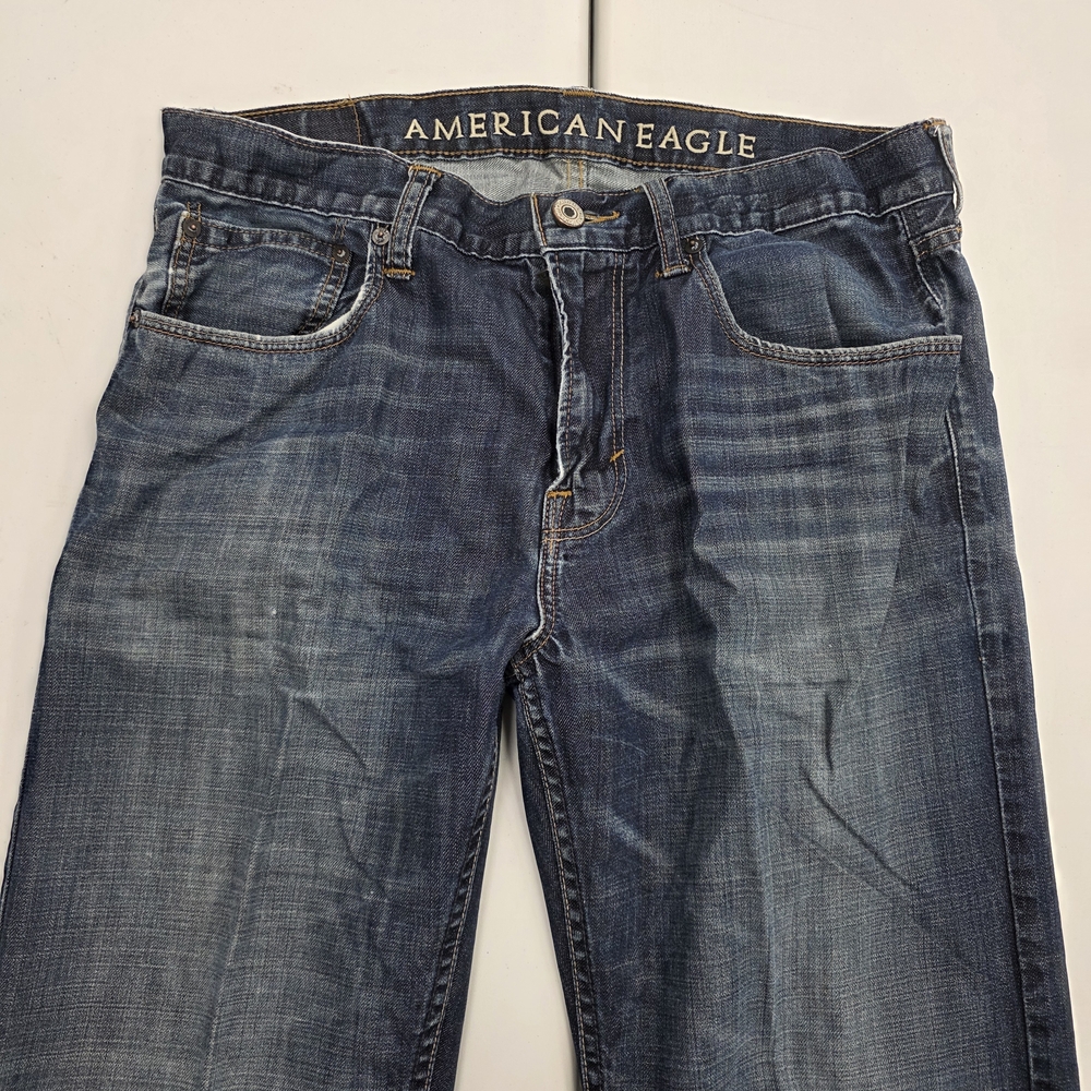 American Eagle Outfitters Men's Classic Denim Jeans - Picture 2 of 8